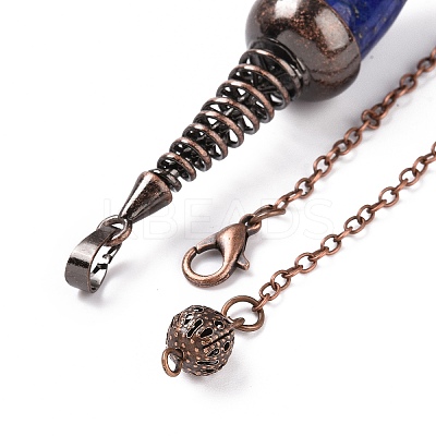 Gemstone Dowsing Pendulums G-L524-06R-1