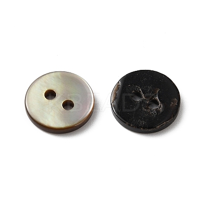 Natural Black Lip Shell Buttons SH-CBA18B6-01-1