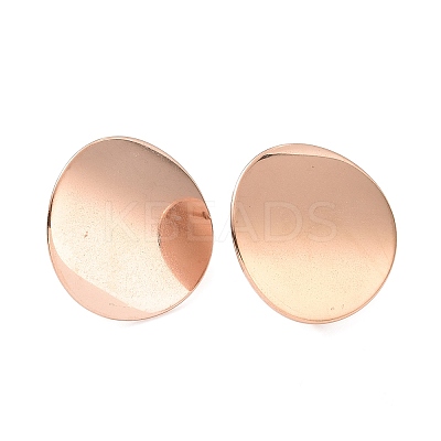 304 Stainless Steel Stud Earring Findings STAS-Q231-06RG-1