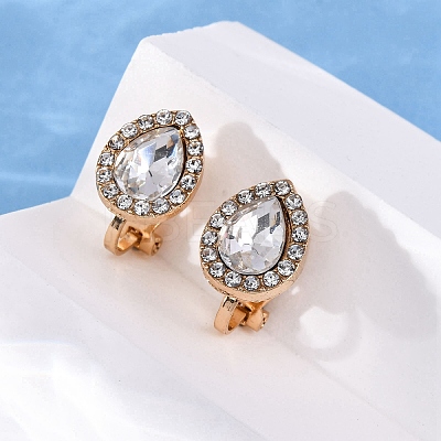 Alloy Silicone Clip-on Earrings EJEW-Z120-02G-02-1