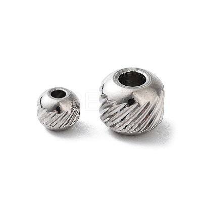 Non-Tarnish 303 Stainless Steel Beads STAS-Q302-03H-P-1