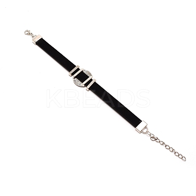 PU Leather Cord Bracelet Making AJEW-TAC0034-01C-1