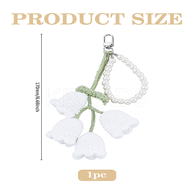 1Pc Flower Alloy Pendant Decorations KEYC-LP0001-25A-1