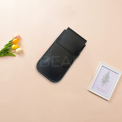 1Pc Rectangle PU Imitation Leather Single Watch Storage Bag DIY-CL0001-11B-1