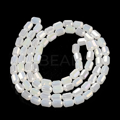 Electroplate Glass Beads Strands EGLA-D031-01D-1