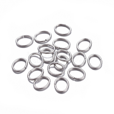 400Pcs 304 Stainless Steel Open Jump Rings STAS-ZF0001-26D-1