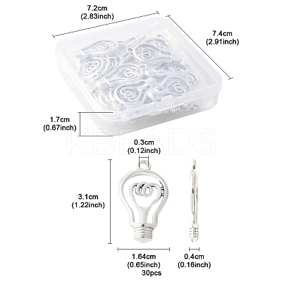 30Pcs Tibetan Style Zinc Alloy Pendants TIBEP-FS0001-37-1