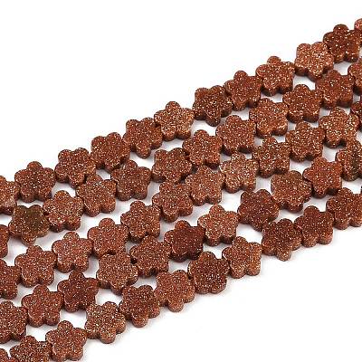 Synthetic Goldstone Beads Strands G-B138-C15-01-1