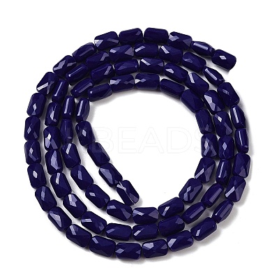 Opaque Glass Beads Strands GLAA-Z018-D26-1