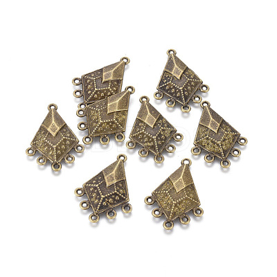 Tibetan Style Alloy Chandelier Components Links TIBE-G014-02AB-NF-1