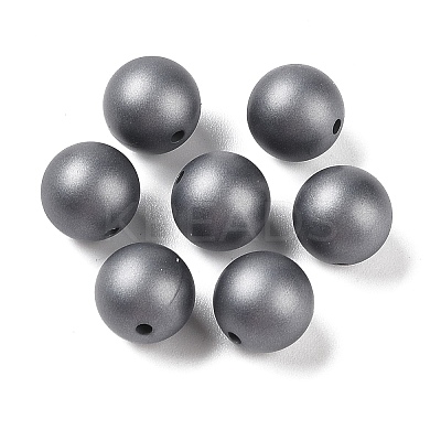 Silicone Beads Round Rubber Beads 15MM Loose Spacer Beads for DIY Supplies Jewelry Keychain Making FIND-SX0001-192-1
