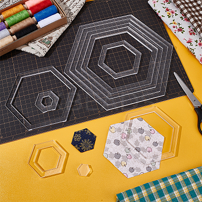 Acrylic Quilting Templates DIY-BC0014-01B-1