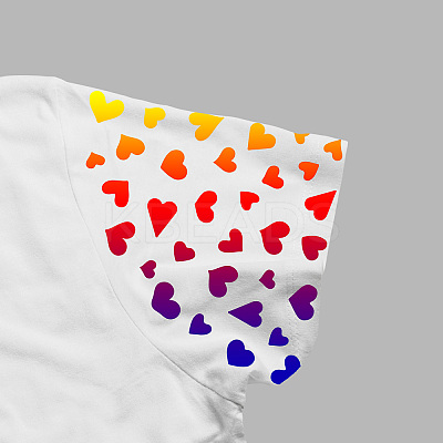 2Pcs 2 Style Custom Acrylic Tie-Dye Template DIY-CP0008-78A-1