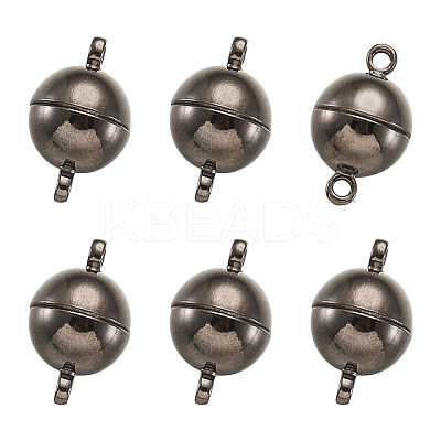 Brass Magnetic Clasps KK-TA0007-34B-1