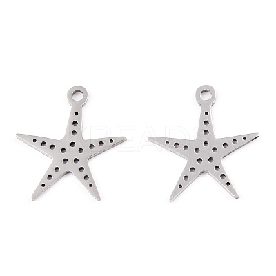 Non-Tarnish 201 Stainless Steel Pendants STAS-T052-50P-1