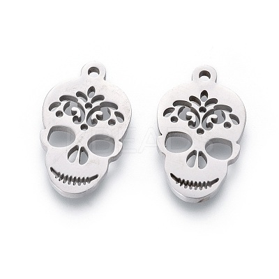 Non-Tarnish 201 Stainless Steel Pendants STAS-F231-033P-1