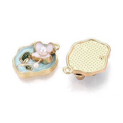 Alloy Enamel Pendants ENAM-K076-11A-G-1