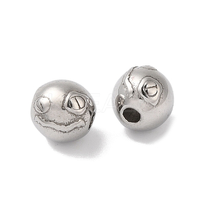 Tarnish Resistant 304 Stainless Steel Beads STAS-S129-07P-1