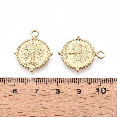 304 Stainless Steel Pendants STAS-N109-189G-1