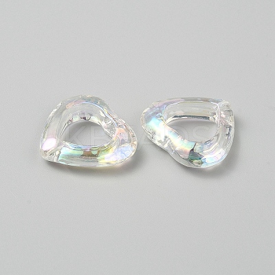Plating Acrylic Beads MACR-WH0010-20A-03-1
