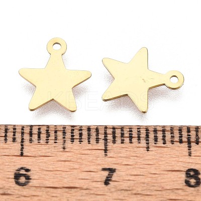 Ion Plating(IP) 304 Stainless Steel Pendants STAS-T064-78G-1