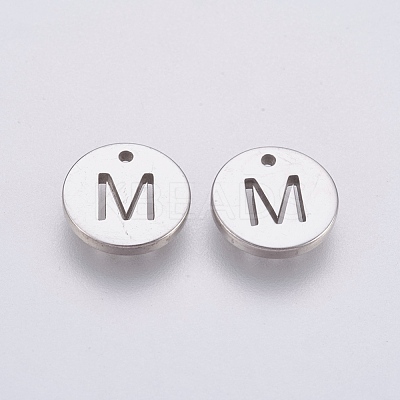 Non-Tarnish 304 Stainless Steel Charms X-STAS-P212-15P-08-1