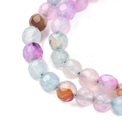 Natural Agate Beads Strands X-G-E469-12V-1