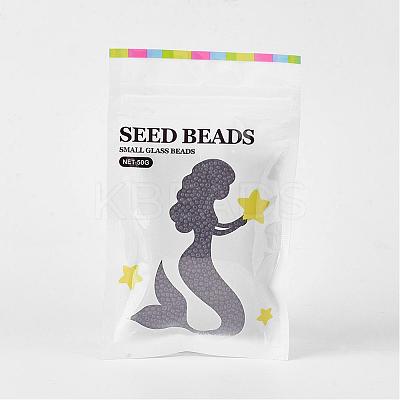 12/0 Grade A Baking Paint Glass Seed Spacer Beads X-SEED-Q009-FJX29-1