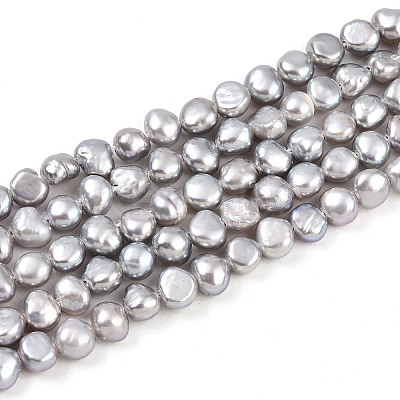 Natural Cultured Freshwater Pearl Beads Strands PEAR-N014-03J-01-1