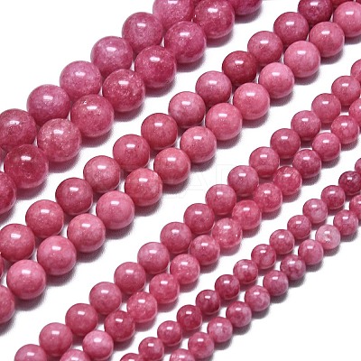 Natural Malaysia Jade Beads Strands G-L645-A01-6mm-23-1