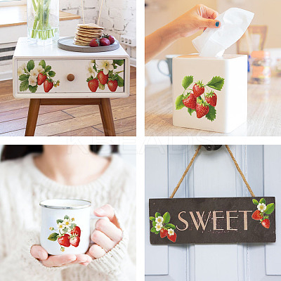 3 Sheets 3 Styles PVC Waterproof Decorative Stickers DIY-WH0404-461-1