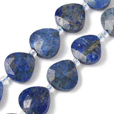 Natural Lapis Lazuli Beads Strands G-D316-A05-1