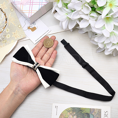 Imitation Leather Bow Ties AJEW-WH20020-441A-1