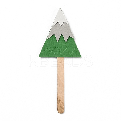 Paper Christmas Trees Cake Insert Card Decoration DIY-H108-30-1