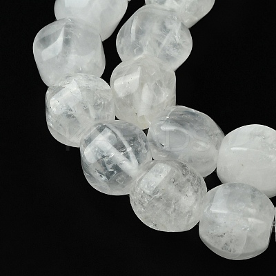 Natural Quartz Crystal Beads Strands G-H023-A17-01-1