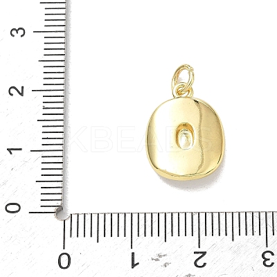 Brass Enamel Pendants KK-CBA3F25-06G-01-1