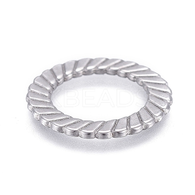 Non-Tarnish 304 Stainless Steel Linking Rings STAS-P245-31P-02-1