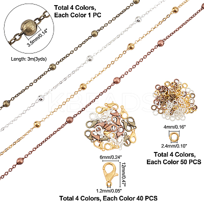 DIY Necklace Making Kits DIY-PH0002-37-1