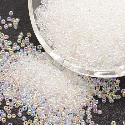 8/0 Round Glass Seed Beads SEED-J011-F8-161-1