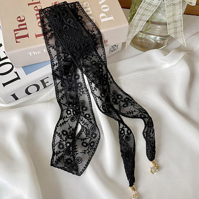 1Pc Cotton Polyester Lace Headbands for Women AJEW-CY0001-73C-1