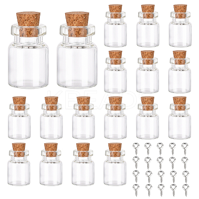 Wholesale Mini Cute Small Glass Jar Glass Bottles 