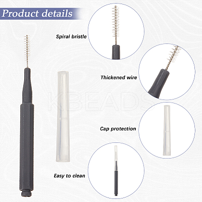 Plastic Cleaning Brushes LS-AJEW-WH20020-195A-1