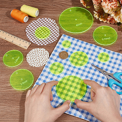 Acrylic Quilting Templates DIY-BC0013-72-1