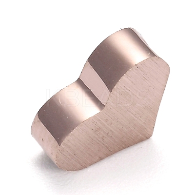 304 Stainless Steel Charms Ion Plating(IP) STAS-H105-15RG-1