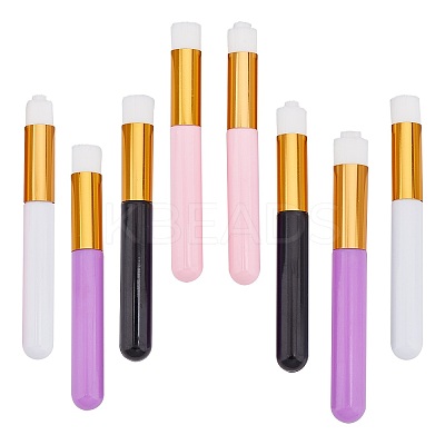 16Pcs 8 Styles Synthetic Fiber Nose Pore Deep Cleaning Brush AJEW-GF0003-02-1