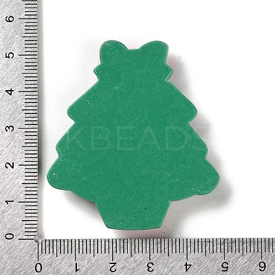 Christmas Theme Opaque Resin Cabochons LS-RESI-F053-A06-1