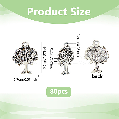 Tibetan Style Alloy Pendants FIND-DC0006-12C-1