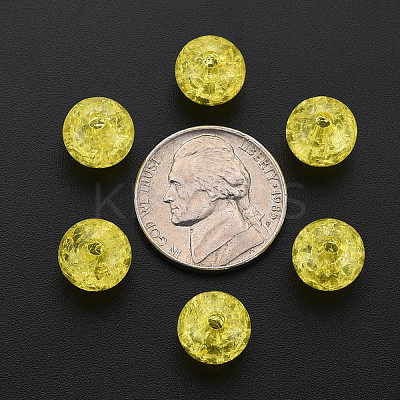 Transparent Crackle Acrylic Beads LS-MACR-S373-66C-N16-1