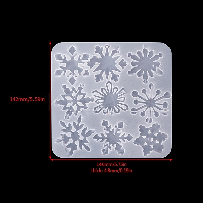 Food Grade DIY Silicone Pendant Molds PW-WG51870-04-1