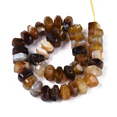 Natural Agate Beads Strands G-N356-01A-04-1